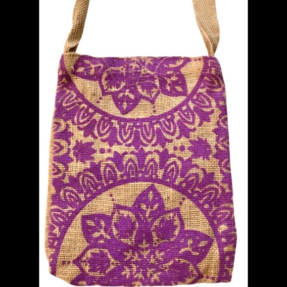 Handbags - 🔥PURPLE BOHEMIAN CROSSBODY Purse🔥NEW